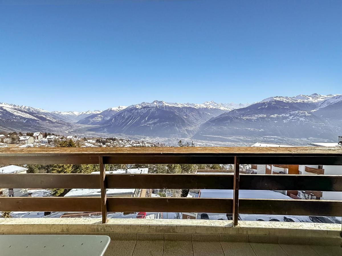 Pied-A-Terre In Crans-Montana, Pool And View - Swiss Alps Lejlighed Eksteriør billede