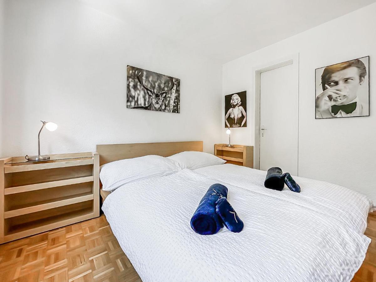 Pied-A-Terre In Crans-Montana, Pool And View - Swiss Alps Lejlighed Eksteriør billede